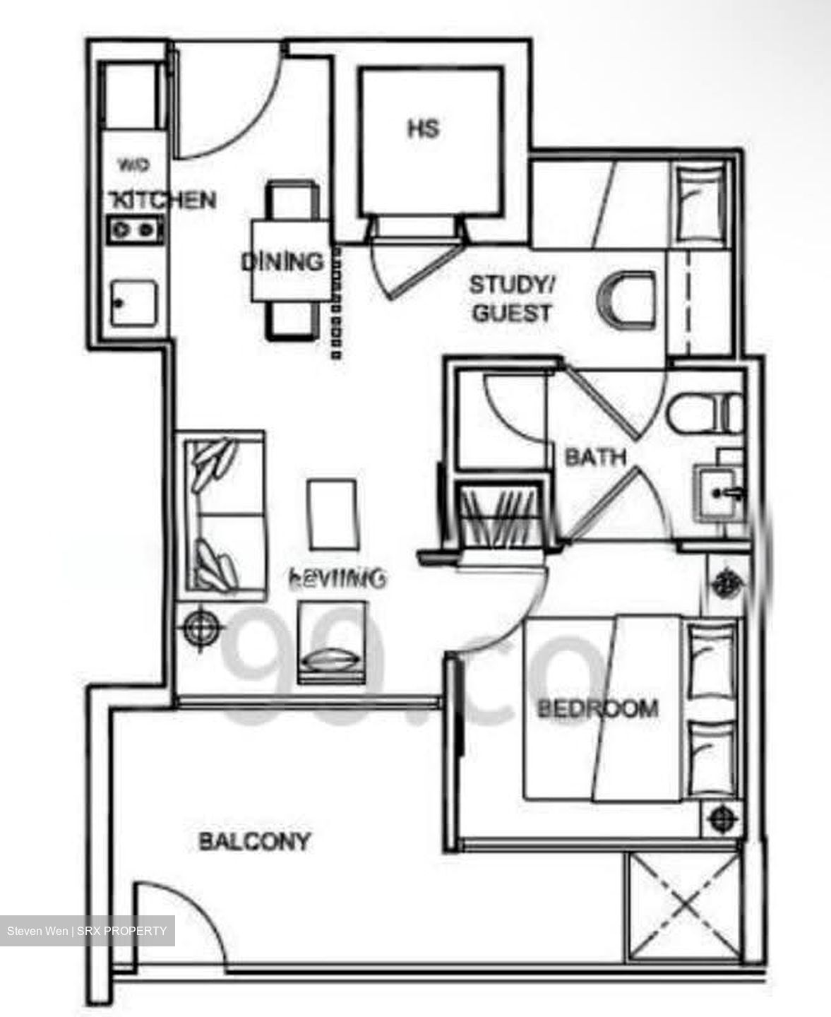 Centra Residence (D14), Apartment #636423761